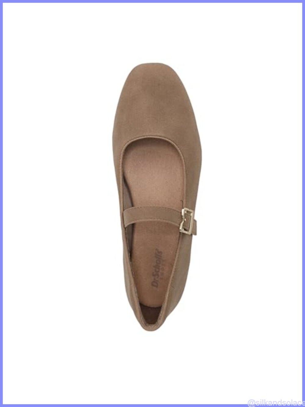Mary Jane Ballet Flats Faux Leather Buckle Comfort Walking Shoes - Picture 5 of 6